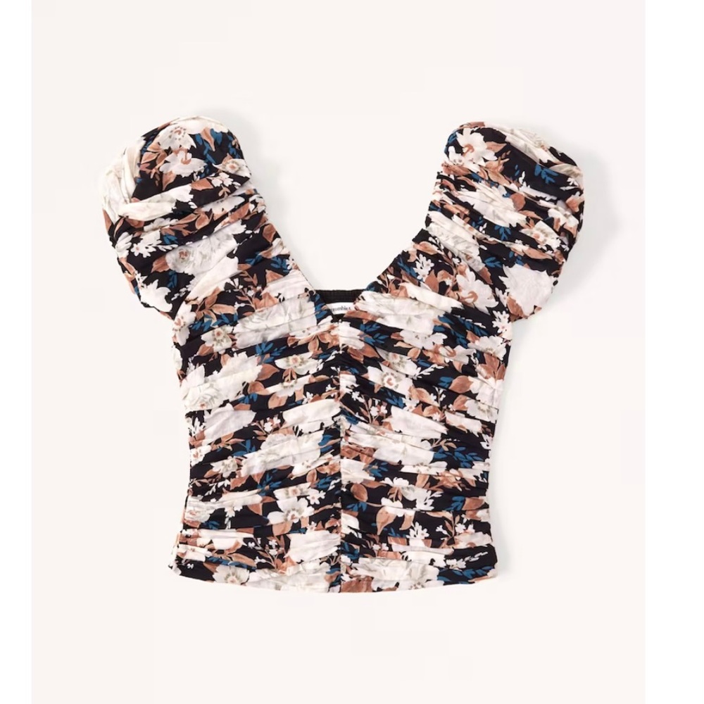 Abercrombie & Fitch Puff sleeve shirt